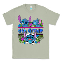Matcha preview flower stitch 6 th grade Classic Tee - AdoDesignShop