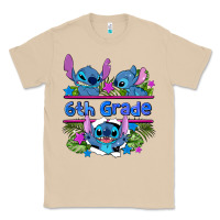 Mushroom preview flower stitch 6 th grade Classic Tee - AdoDesignShop