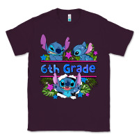 Plum preview flower stitch 6 th grade Classic Tee - AdoDesignShop