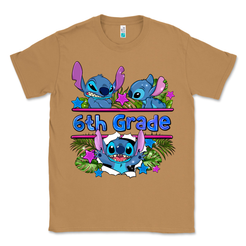 Preview Flower Stitch 6 Th Grade Classic Tee by AdoDesignShop | Teevron