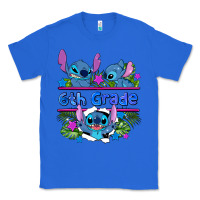 True Royal preview flower stitch 6 th grade Classic Tee - AdoDesignShop