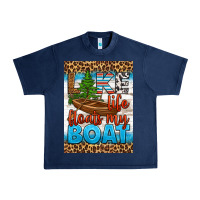 Navy lake life floats my boat air freshener Urban Heavy Tee - HRA Design Shop