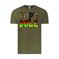 Vintage Olive Dope Vintage Tee - Zillion Design Studio