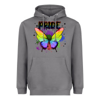 Storm rainbow butterfly pride lgbtq Heavyweight Hoodie - MaliasSmallBusiness