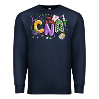 Navy cna mardi gras Premium Sweatshirt - MaliasSmallBusiness