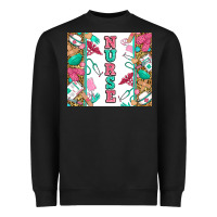 Black nurse Heavyweight Sweatshirt - Zillion Design Studio