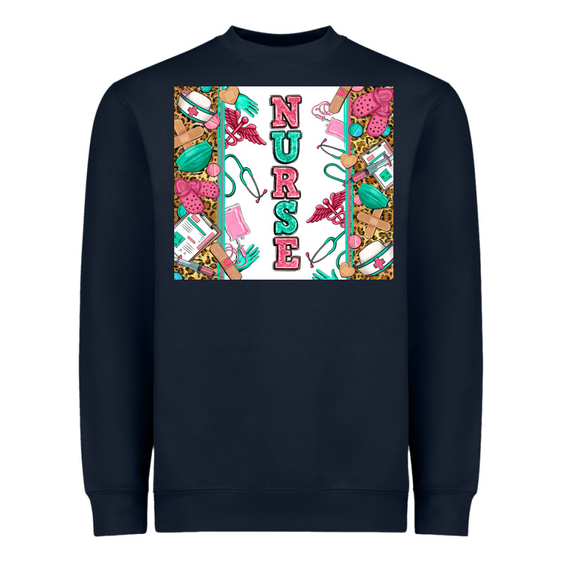 Nurse Heavyweight Sweatshirt by Zillion Design Studio | Teevron