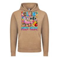 Vintage Coffee rolling into first grade Vintage Hoodie - texasbilliewilder