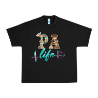 Black western nurse pa  life Urban Heavy Tee - BarkalooDesign