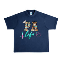 Navy western nurse pa  life Urban Heavy Tee - BarkalooDesign