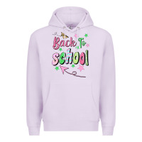 Lilac Back To School Premium Hoodie - BundleAndBundleShop
