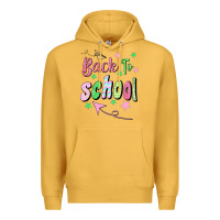Mustard Back To School Premium Hoodie - BundleAndBundleShop