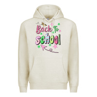 Oatmeal Heather Back To School Premium Hoodie - BundleAndBundleShop