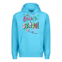 Ocean Blue Back To School Premium Hoodie - BundleAndBundleShop