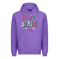 Purple Back To School Premium Hoodie - BundleAndBundleShop