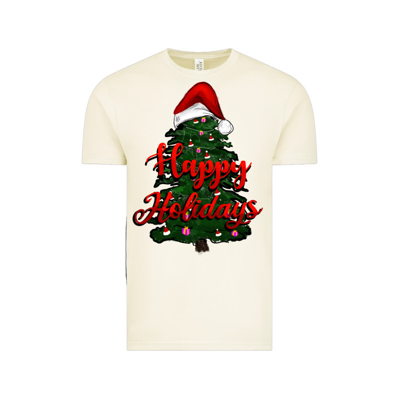 Happy Holidays Christmas Tree Vintage Tee by RanaPortraitStore | Teevron