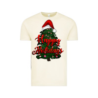 Vintage Arctic happy holidays christmas tree Vintage Tee - RanaPortraitStore
