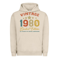 Pigment French Oak Vintage 1980 Clothes 40 Years Old Retro 40th Birthday Urban Hoodie - Bettercallsaul
