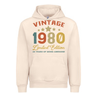 Sandshell Vintage 1980 Clothes 40 Years Old Retro 40th Birthday Urban Hoodie - Bettercallsaul
