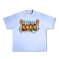 Grape Ice dialysis crew Urban Heavy Tee - CowhideDigitalArt