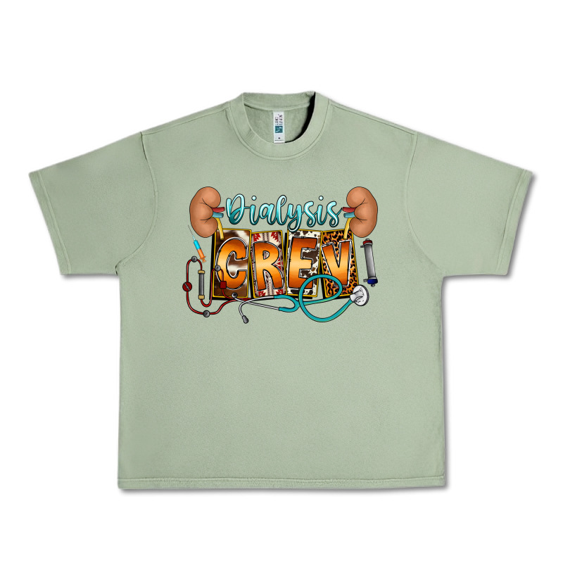 Dialysis Crew Urban Heavy Tee by CowhideDigitalArt | Teevron