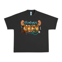 Pigment Black dialysis crew Urban Heavy Tee - CowhideDigitalArt