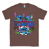 Chestnut preview flower stitch 5th grade Classic Tee - AdoDesignShop