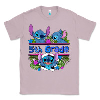 Lilac preview flower stitch 5th grade Classic Tee - AdoDesignShop
