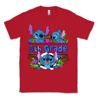 Red preview flower stitch 5th grade Classic Tee - AdoDesignShop