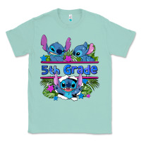 Seafoam preview flower stitch 5th grade Classic Tee - AdoDesignShop