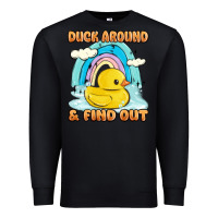 Black duck around and find out Premium Sweatshirt - MaliasSmallBusiness