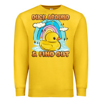 Lemon duck around and find out Premium Sweatshirt - MaliasSmallBusiness