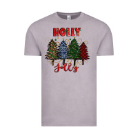 Vintage Zinc holly jolly Christmas trees Vintage Tee - RanaPortraitStore