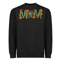 Black mom with aztec mothers day Heavyweight Sweatshirt - texasbilliewilder