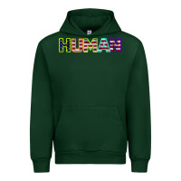 Forest Green HUMAN Urban Hoodie - Bettercallsaul