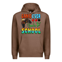 Chestnut game over back to school Premium Hoodie - BundleAndBundleShop