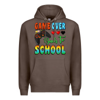 Coffee game over back to school Premium Hoodie - BundleAndBundleShop