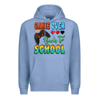 Colony Blue game over back to school Premium Hoodie - BundleAndBundleShop