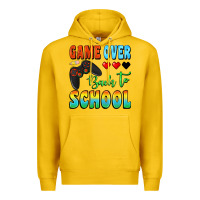 Lemon game over back to school Premium Hoodie - BundleAndBundleShop