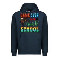 Navy game over back to school Premium Hoodie - BundleAndBundleShop