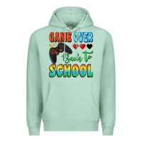 Seafoam game over back to school Premium Hoodie - BundleAndBundleShop