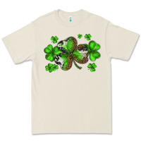Bone st. patricks day shamrocks Premium Tee - BarkalooDesign