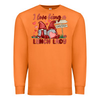 Carrot i love being a lunch lady Premium Sweatshirt - MaliasSmallBusiness