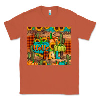 Copper hello fall pumpkin Classic Tee - JahusDesignShop