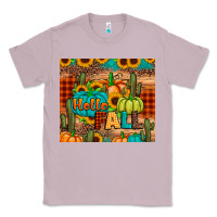 Lilac hello fall pumpkin Classic Tee - JahusDesignShop