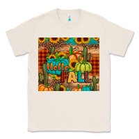 Natural hello fall pumpkin Classic Tee - JahusDesignShop