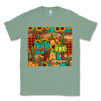 Sage hello fall pumpkin Classic Tee - JahusDesignShop