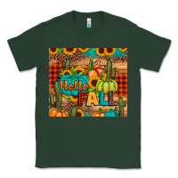 Sports Green hello fall pumpkin Classic Tee - JahusDesignShop