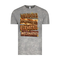 Cloud Rock Educated motivated elevated melanated Vintage Tee - Zillion Design Studio