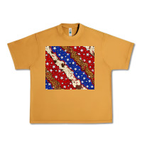 Peanut Butter 4th of July USA flag leopard cowhide 20oz tumbler Urban Heavy Tee - Neo Western